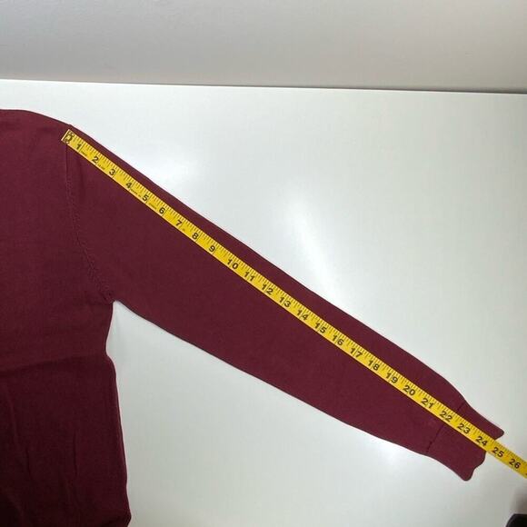 NWOT | Blueberyl | Long Sleeve Cardigan | Burgundy | Small - Picture 7 of 12